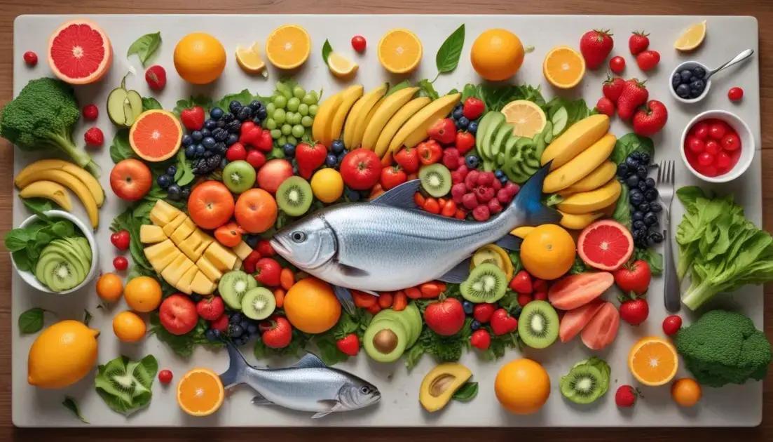 Alimentação adequada para saúde capilar