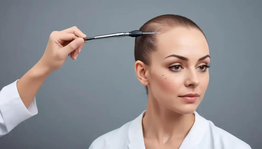 Como o exame ajuda a diagnosticar problemas capilares
