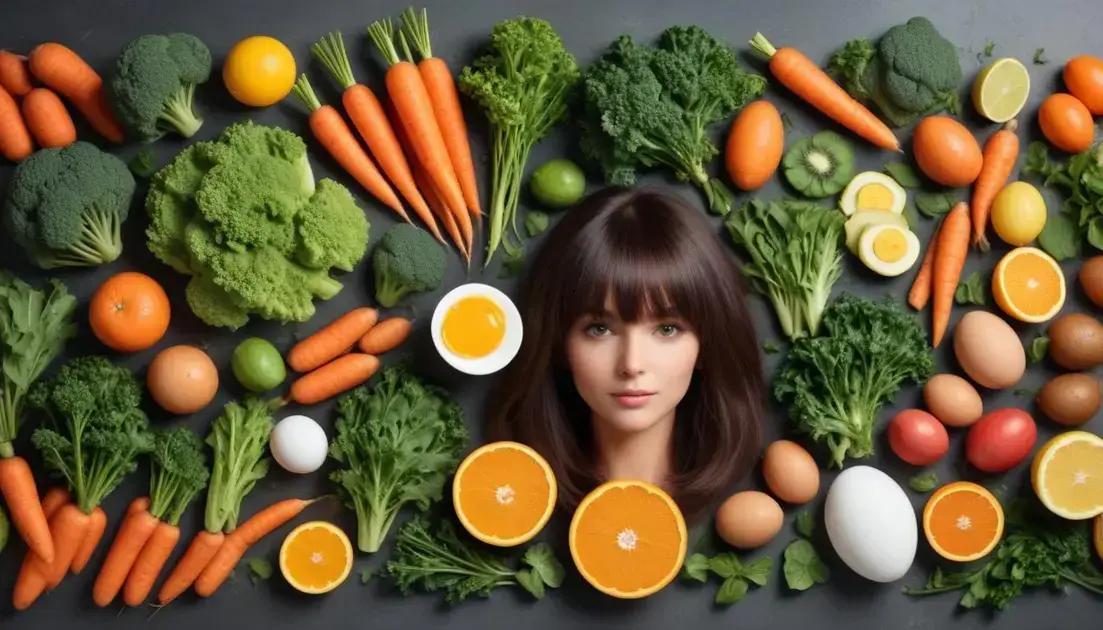 Principais vitaminas que previnem a queda de cabelo
