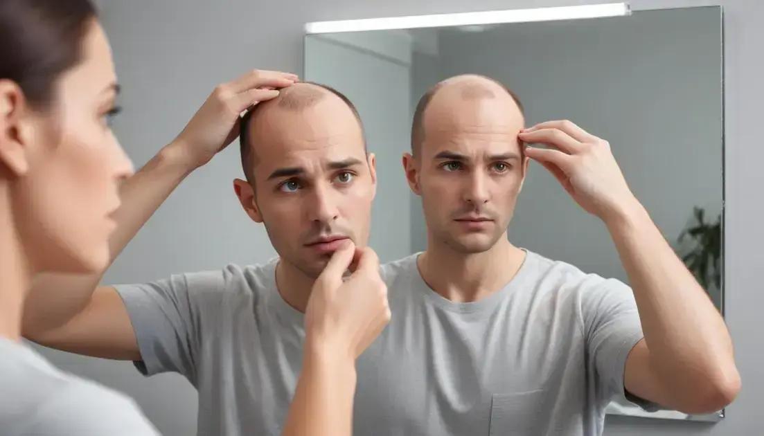 Efeitos da finasterida no tratamento da queda de cabelo