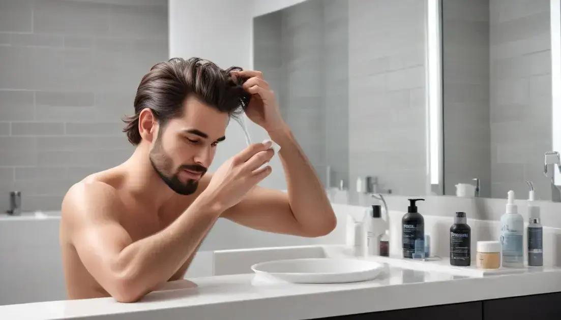 Benefícios do minoxidil no crescimento capilar