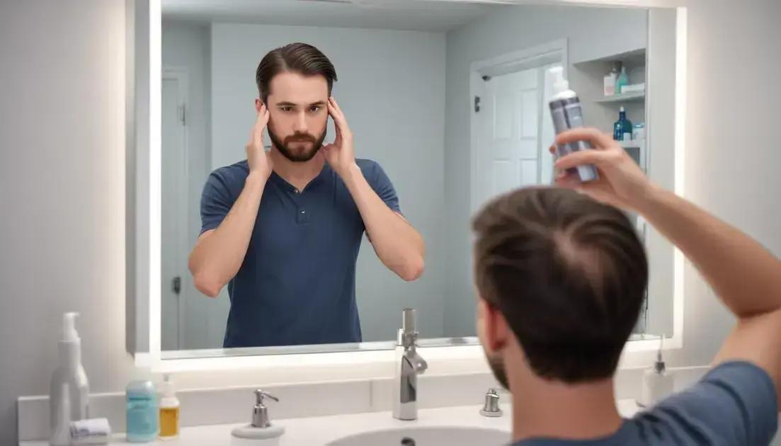 Efeitos secundários mais comuns do minoxidil