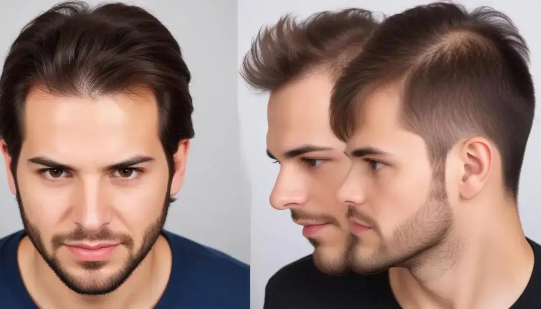 Resultados esperados com o minoxidil