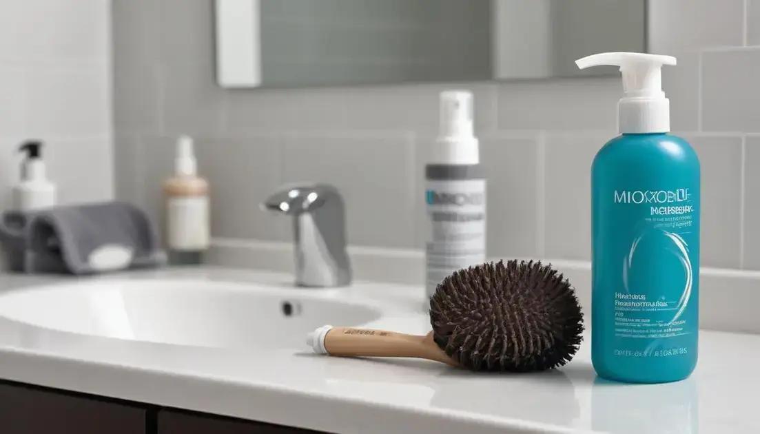 Benefícios do minoxidil para a saúde capilar