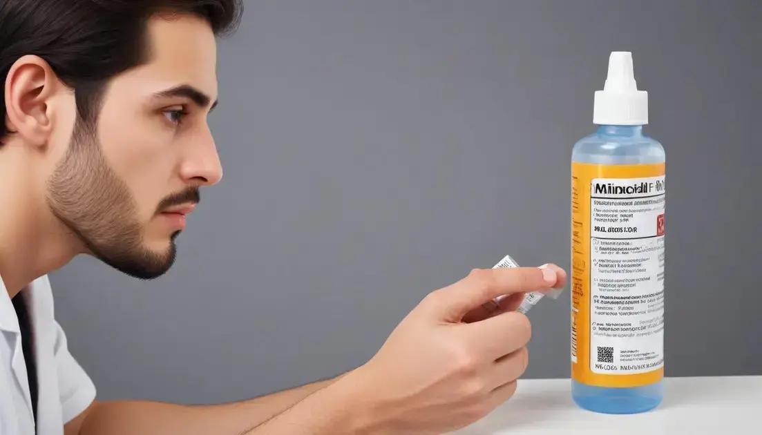Cuidados e contraindicações do minoxidil tópico que você deve conhecer