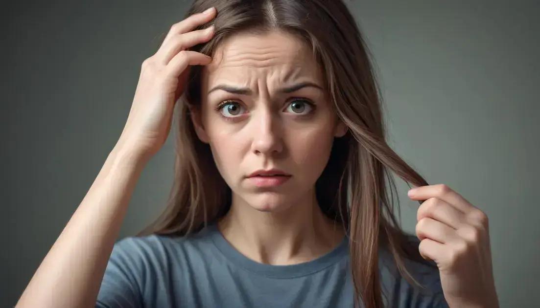 O'que pode ser queda de cabelo e como isso afeta sua autoestima