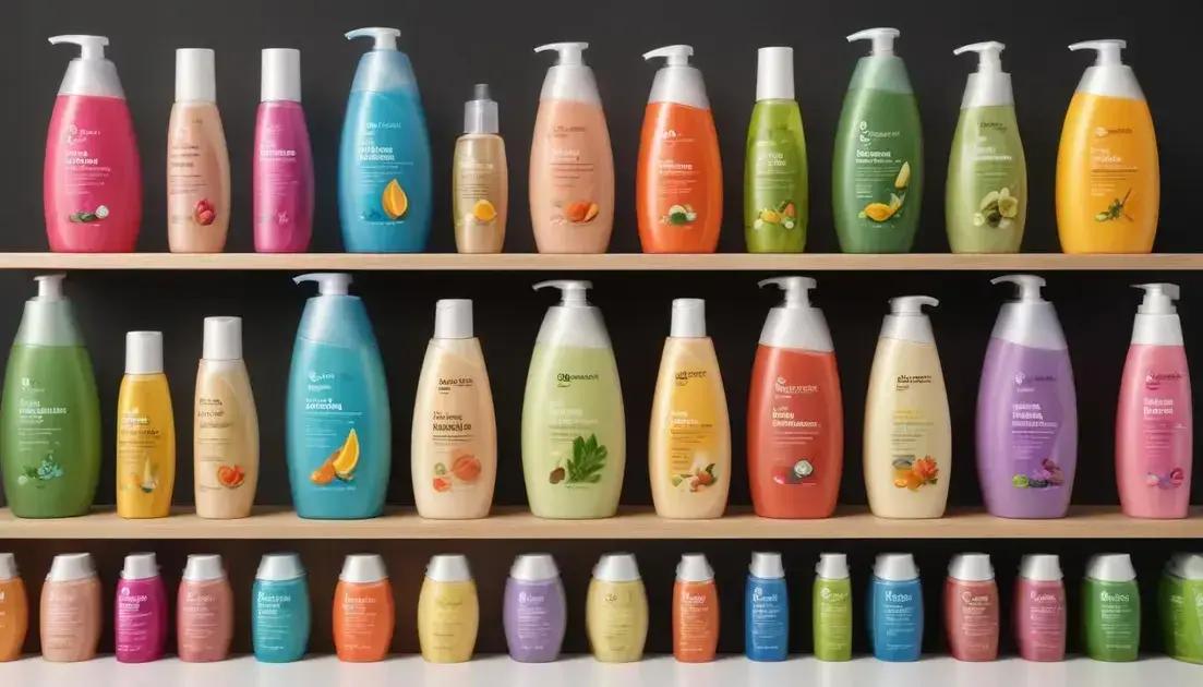 Componentes importantes em shampoos